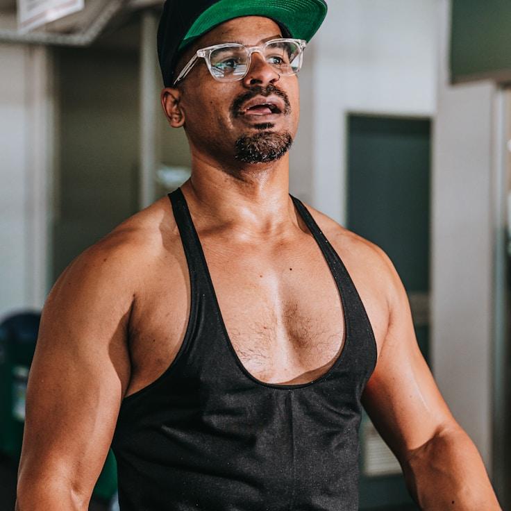 Wellness-focused fitness space with calm atmosphere