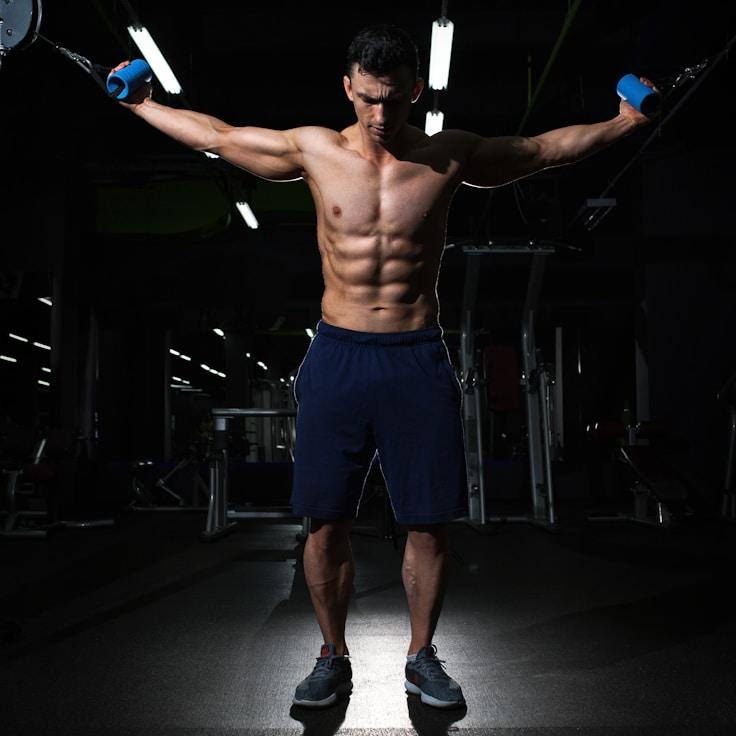 Group fitness class in a modern studio environment